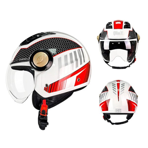 Bulk order motorcycle half helmets with custom design