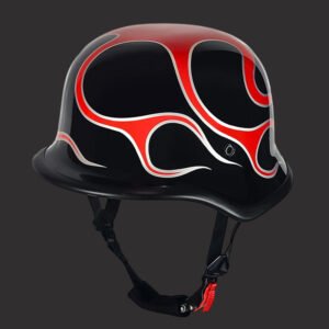005 Wholesale ABS Half Helmet | Retro Military Style 715g | OEM Custom Factory